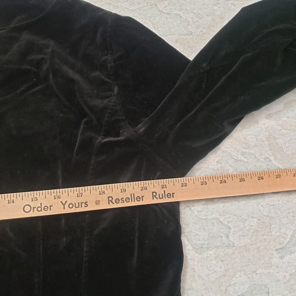 Chico's Cardigan Womens 3‎ Black Open Front Long Sleeve